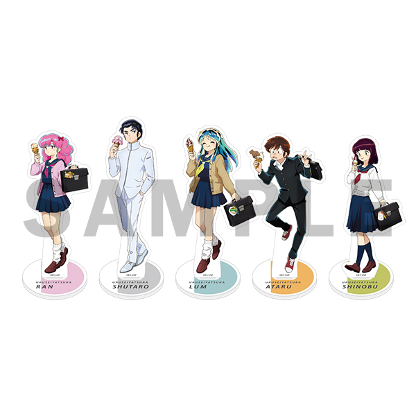 うる星やつら」アクリルスタンド（全5種)