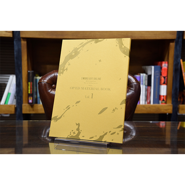 SWORD ART ONLINE Alicization War of Underworld OP/ED MATERIAL BOOK
