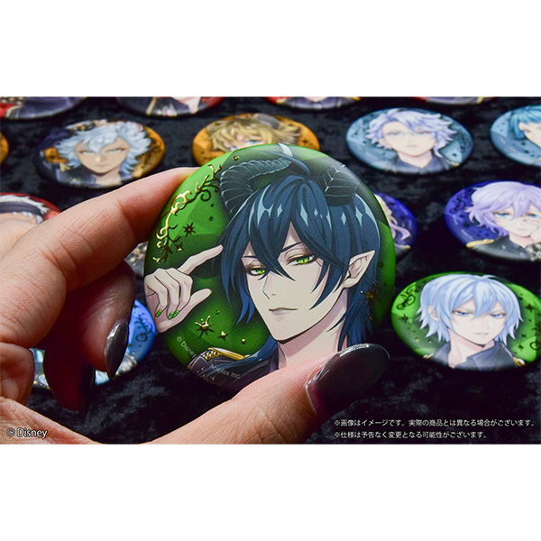 ツイステ 5周年 ブレイジングジュエル マレウス 缶バッジ 10個