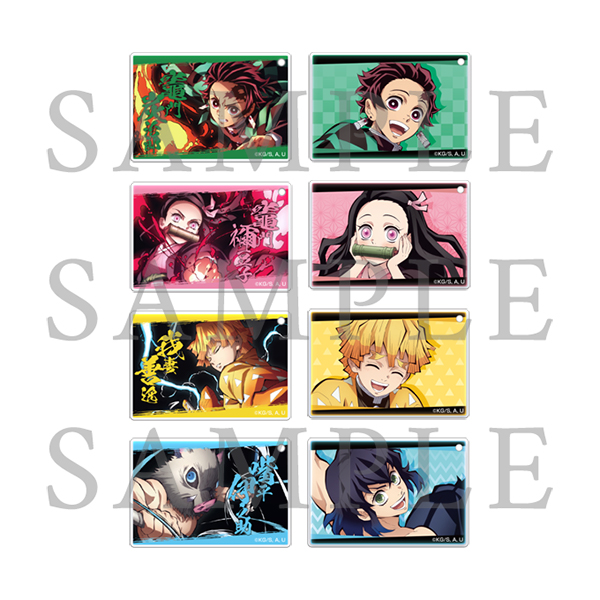 鬼滅の刃「全集中展」無限列車編・遊郭編 』アクリルプレート【炭治郎／