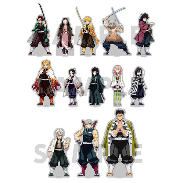 鬼滅の刃 全集中展 鬼滅の刃 キャラクターアクリルスタンド（全13