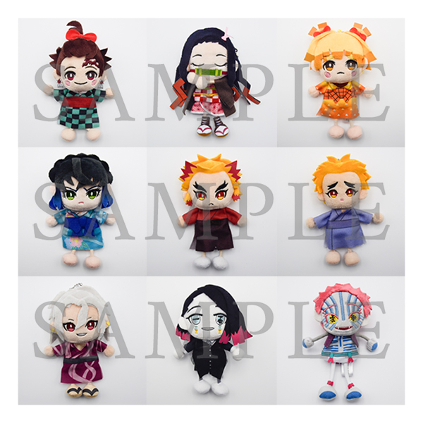 鬼滅の刃「全集中展」無限列車編・遊郭編 』ぱぺっとちゃーむ（