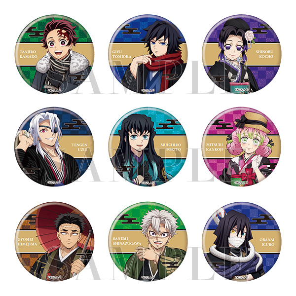 鬼滅の刃 *奨様 鬼滅の刃 幕間画 缶バッジ 肆