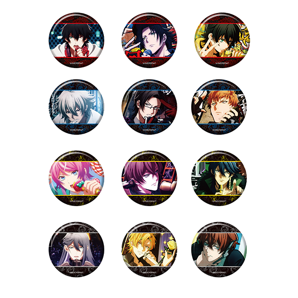 ランダム缶バッジ 第1弾 全12種 『ヒプノシスマイク-Division Rap