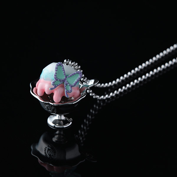 Q-pot.×鬼滅の刃 アイスクリームカップネックレス