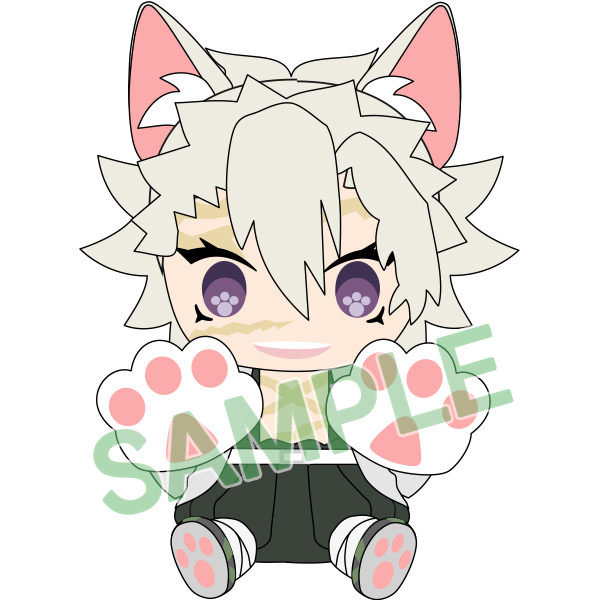 鬼滅の刃 にゃふぉるめ ぬいぐるみ vol.2（全8種）