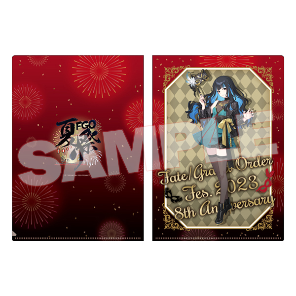 サーヴァント別 描き下ろしイラスト A4クリアファイル C（全5種）