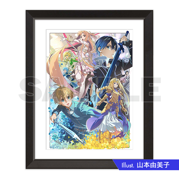 ソードアート・オンライン SAO展限定】 キャラファインボード abec