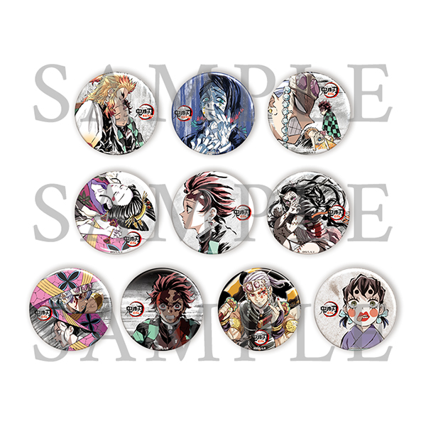 鬼滅の刃「全集中展」無限列車編・遊郭編 』幕間画ランダム缶