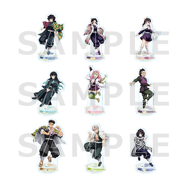 アニメ「鬼滅の刃」全集中展 -刀鍛冶の里編・柱稽古編- アクリル