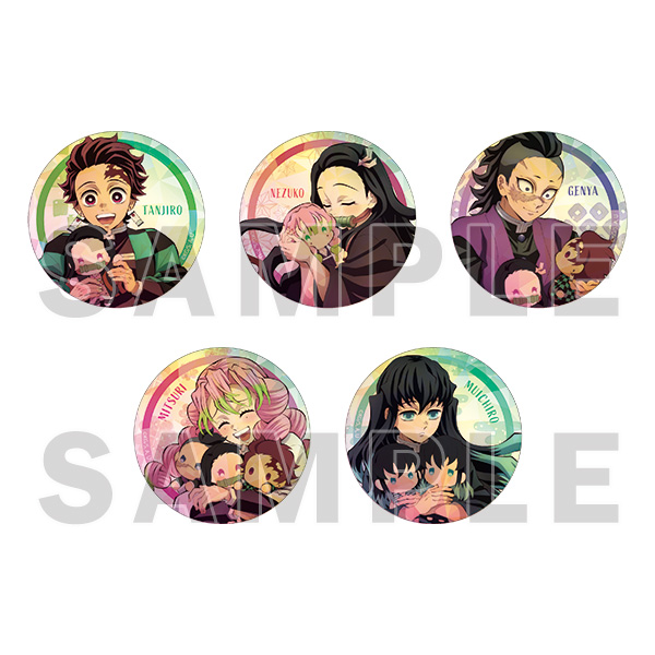 テレビアニメ「鬼滅の刃」刀鍛冶の里編 ランダム缶バッジ(全5種)