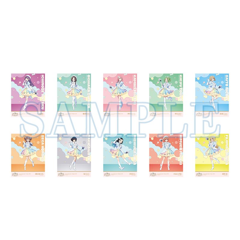 22/7 Character's Theater 2023 キャラクターランダムブロマイド(5枚入り)