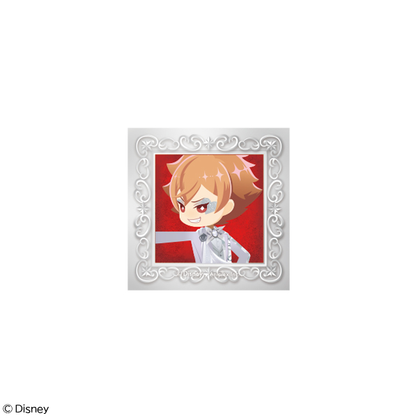 ディズニー ツイステッドワンダーランド』 スクエア缶バッジ プラチナ