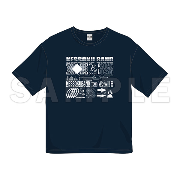 結束バンド TOUR “We will B”」ビッグシルエットTシャツ（全3サイズ）