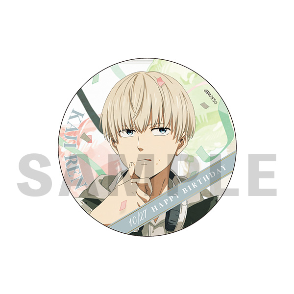 WIND BREAKER バースデー ビッグ缶バッジ(梶 蓮)
