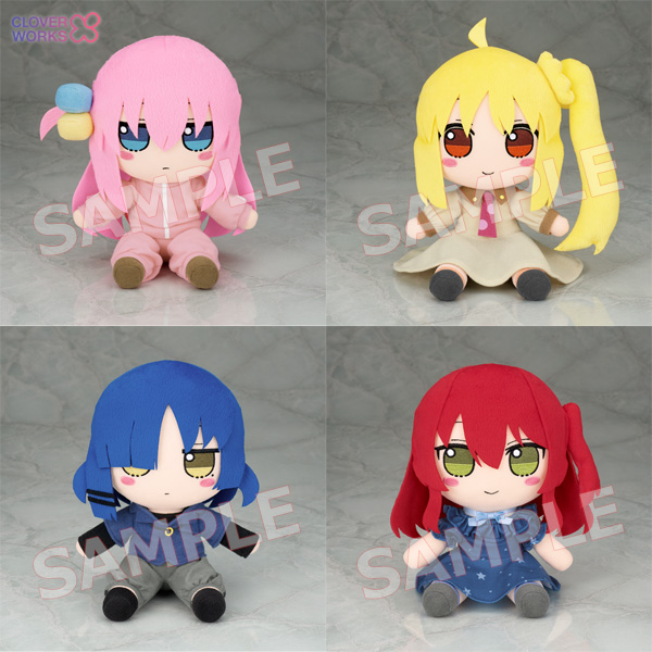 アニメ「ぼっち・ざ・ろっく！」 ふもふもぬいぐるみ（全4種）