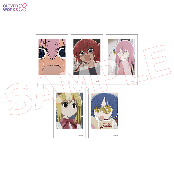 アニメ「ぼっち・ざ・ろっく！」チェキ風ブロマイドセット（全4種）