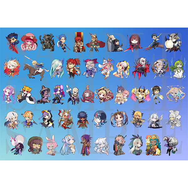 ミニ最終再臨サーヴァントランダム缶バッジ＜ランサー＞（全51種）