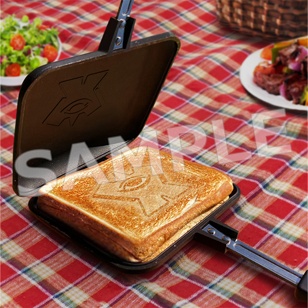 道満印のホットサンドメーカー