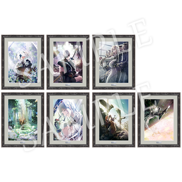 NieR:Automata Ver1.1a A3キャラファイングラフ