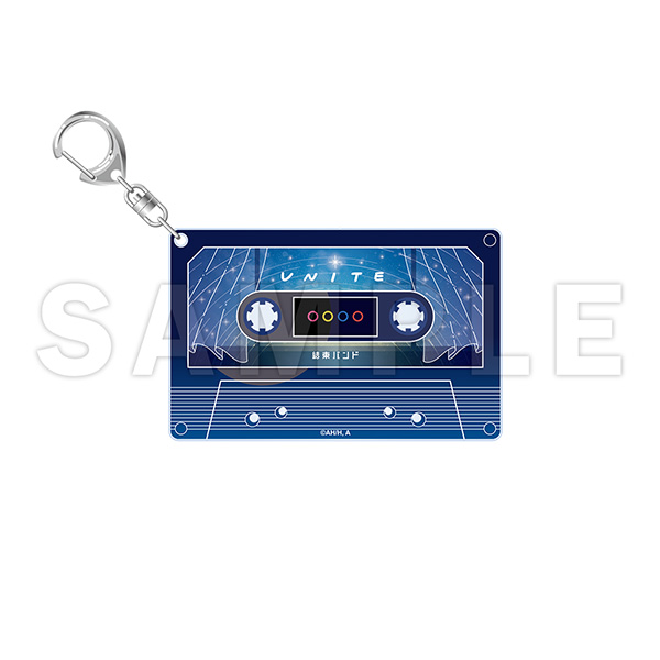 結束バンド TOUR “We will B”」カセットテープ風アクリルチャーム We