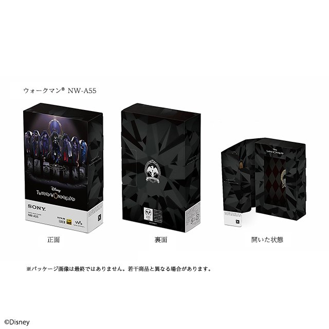 ウォークマン NW-A55『ディズニー ツイステッドワンダーランド