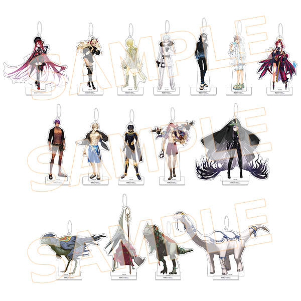 ピックアップアクリルマスコット（全16種）