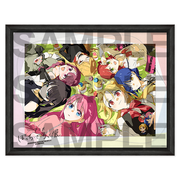 アニメ「ぼっち・ざ・ろっく！」展 キャラファイングラフ B