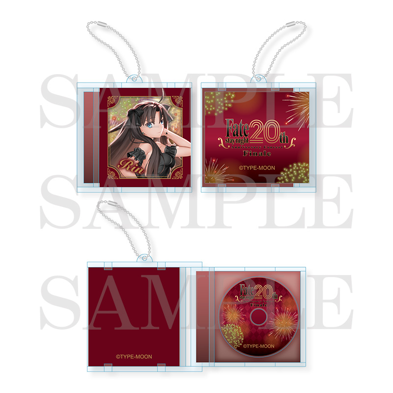 CDケース風アクリルチャーム（全3種）