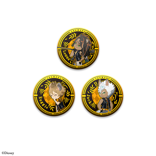 ディズニー ツイステッドワンダーランド』 レリーフメタル缶バッジ