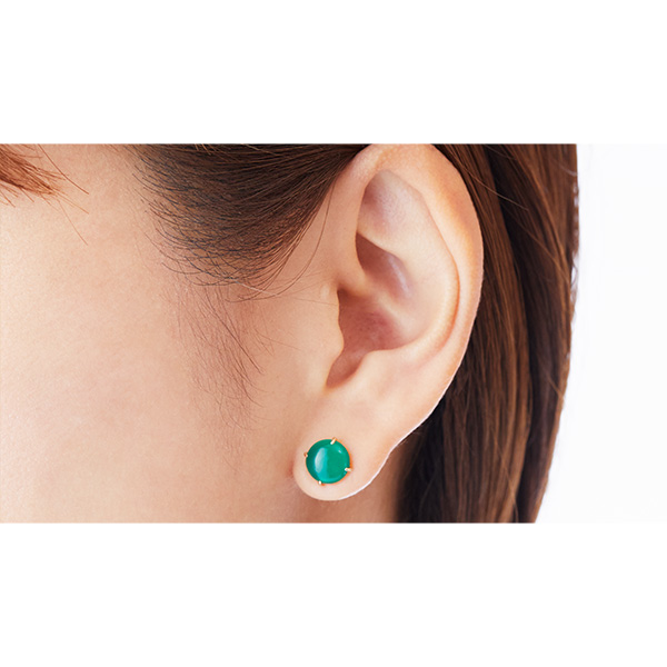 数量限定】BANANA FISH Ash Lynx's BIRTHDAY GIFT ピアス [グリーン