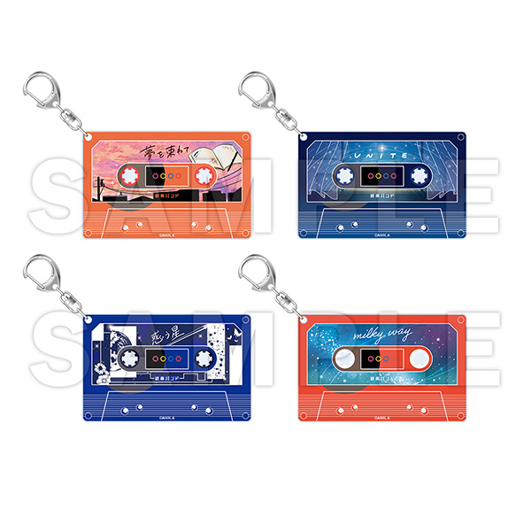 結束バンド TOUR “We will B”」カセットテープ風アクリルチャーム We