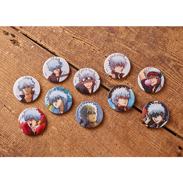 銀魂 ALL 坂田銀時 ランダム缶バッジ（全10種ランダム）