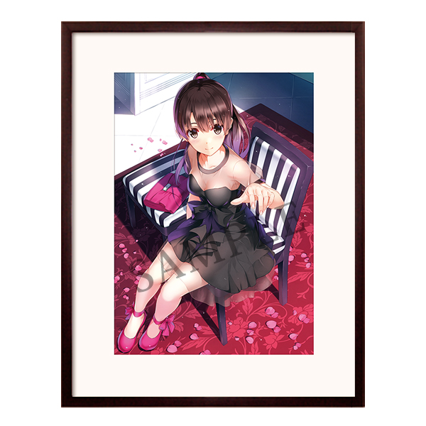 冴えない彼女の育てかた 深崎暮人展 A3プリモアート＜加藤