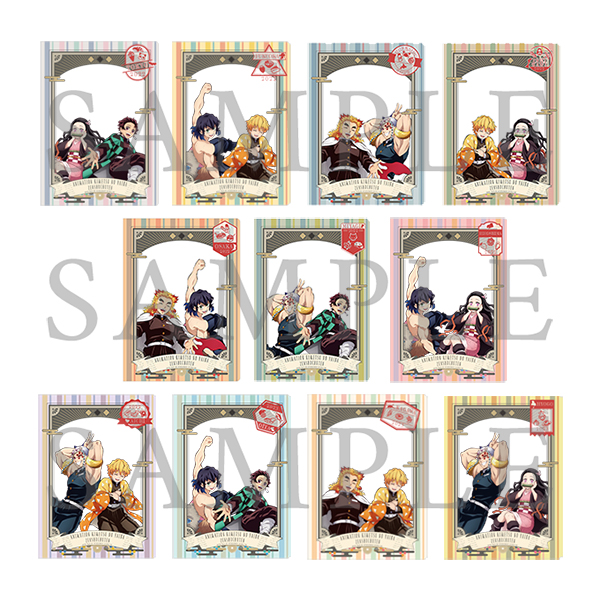 鬼滅の刃「全集中展」無限列車編・遊郭編 』フォトフレーム風ミニ