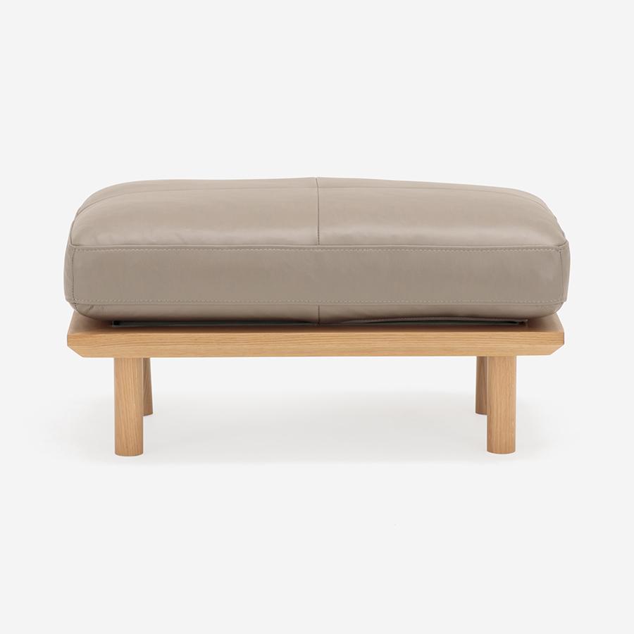 ACTUS five by five オットマン 本革 大きめサイズ ACTUS five by five