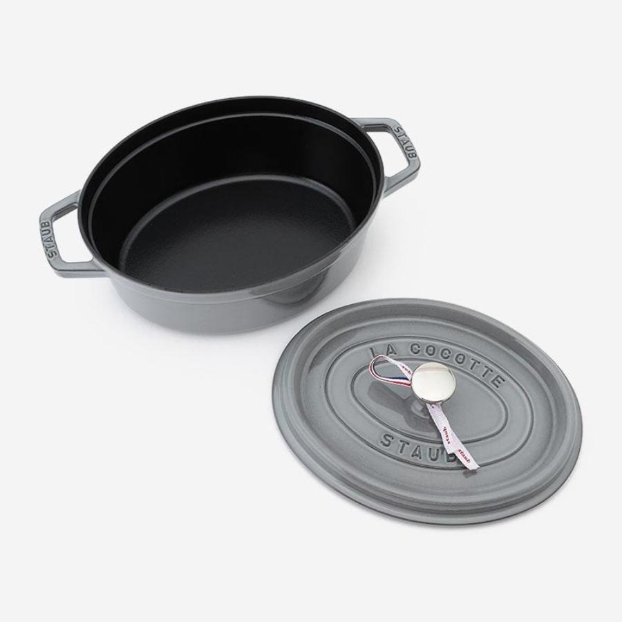 STAUB | ピコ・ココット オーバル 27cm グレー｜【公式】ACTUS online