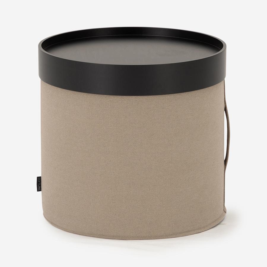 DRUMS POUF ベージュ 直径45 / 高さ45cm｜【公式】ACTUS online｜家具