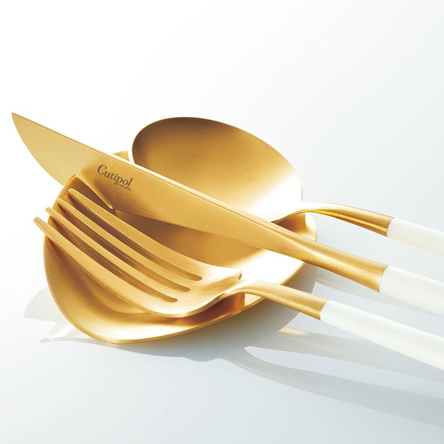 アリシア リピ価格 クチポール マットゴールド ナイフレスト6枚