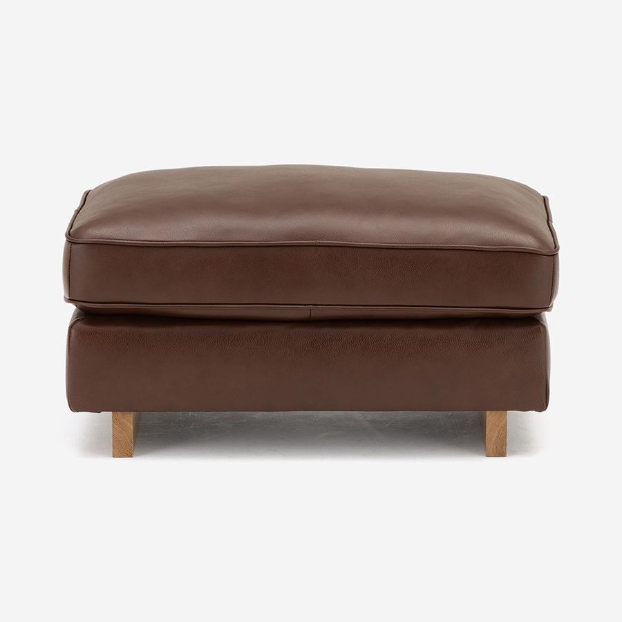 ACTUS five by five オットマン 本革 大きめサイズ ACTUS five by five