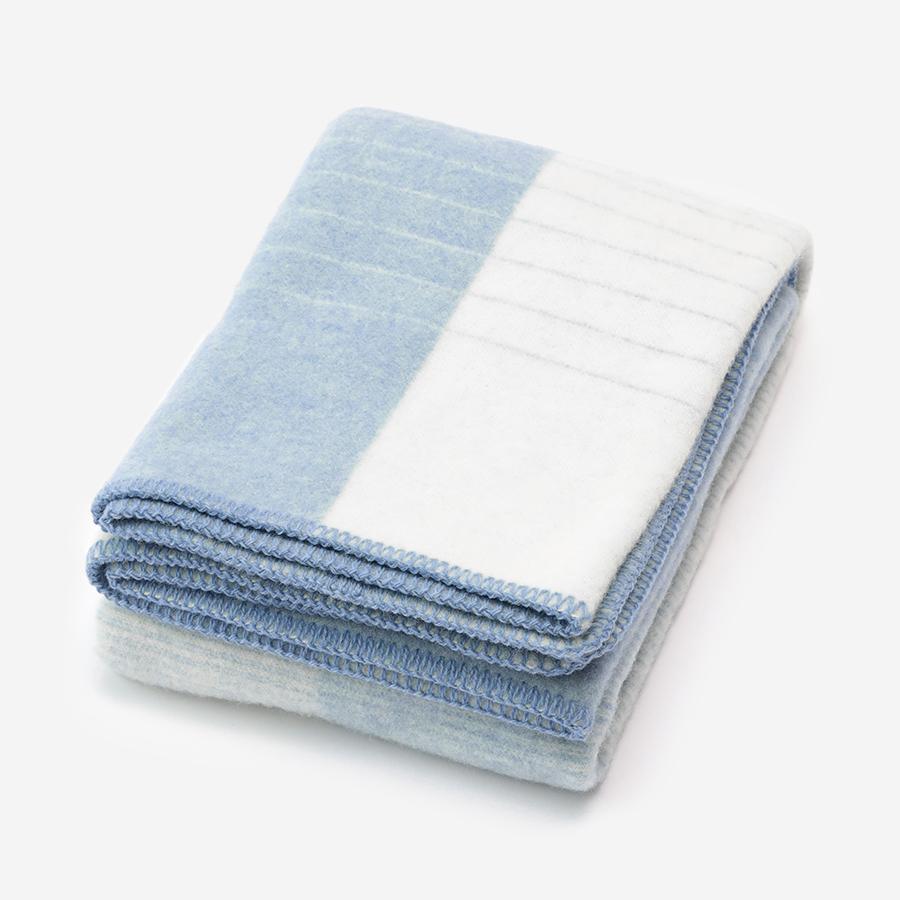 LAPUAN KANKURIT | KAAMOS blanket 100 x 150cm white-woad｜【公式