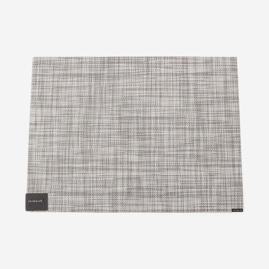 Chilewich | テーブルマット Mini Basketweave 36×48cm GRAVEL｜【公式