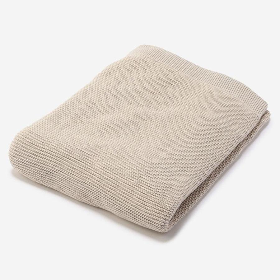 Quiet | PLANE オーガニックコットンスロー 130×180 ビーチ｜【公式