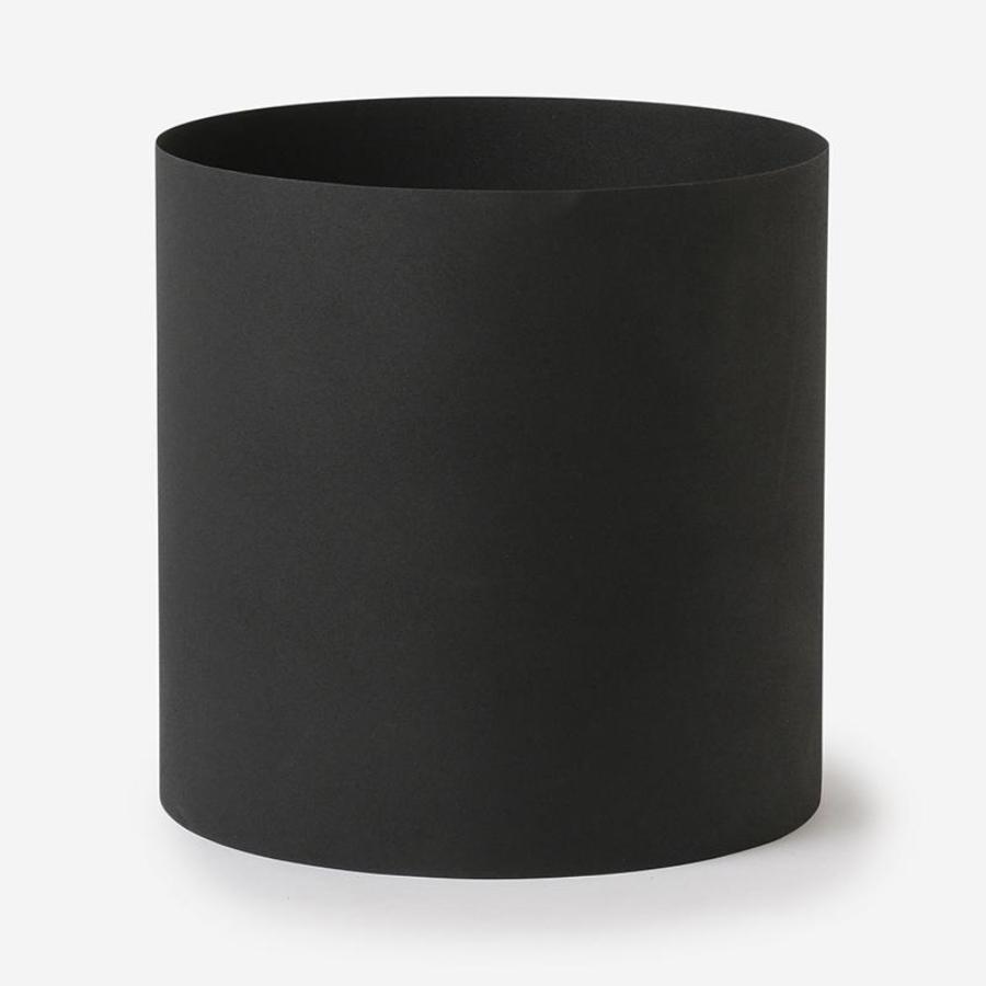 YAMATEI | プラントポット/フェルム シリンダー （直径38cm） ブラック