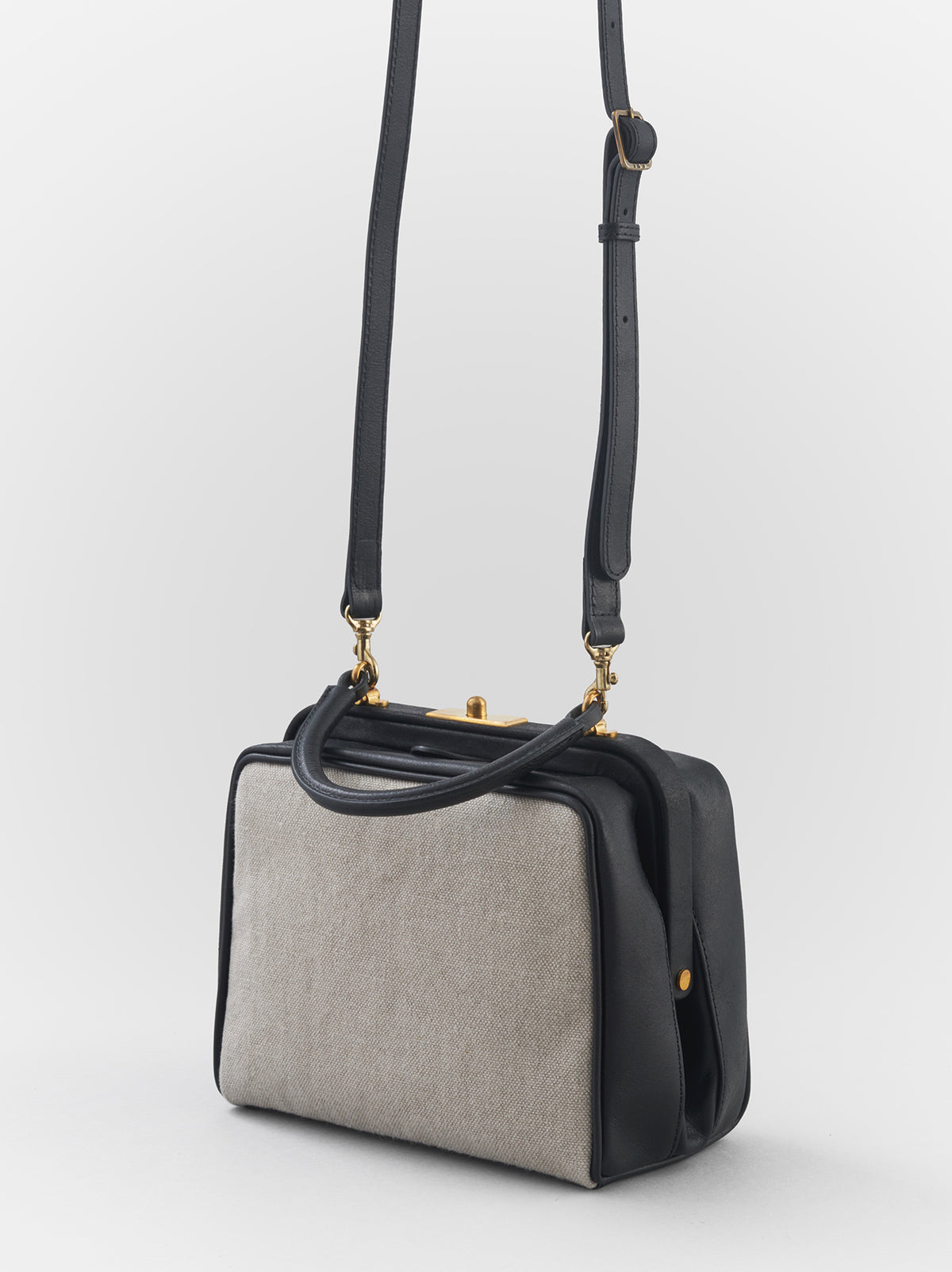 dosaルナバック 白パッチワーク 極美品 A&S収納袋付き dosaルナバック