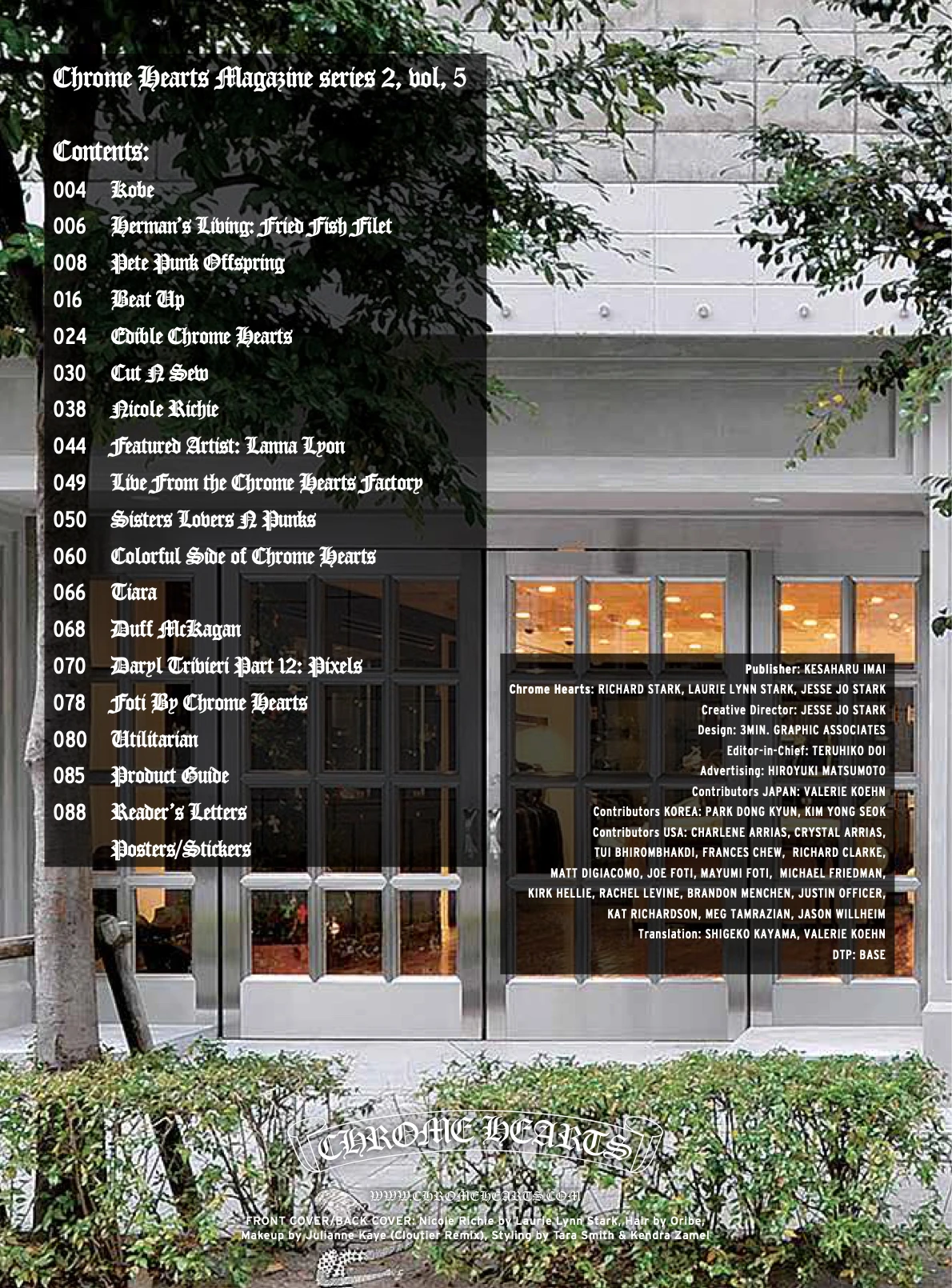 MAGAZINE SERIES 2 VOLUME 5 | Chrome Hearts