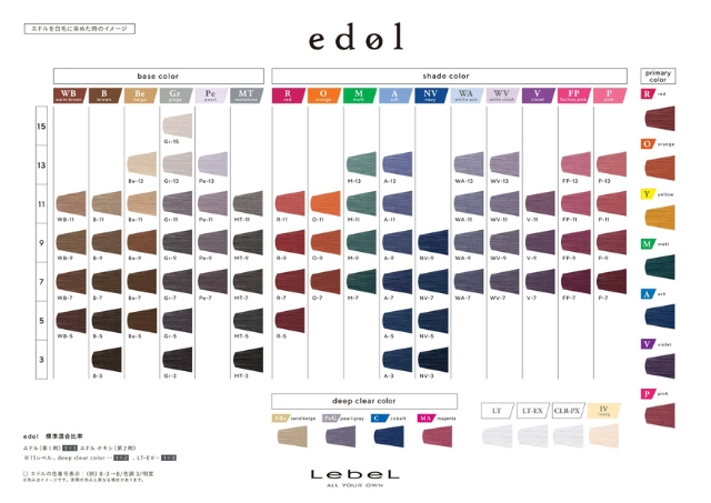 エドル | カラー剤 | FIVE WEB STORE | 理美容卸問屋・業務用美容商材