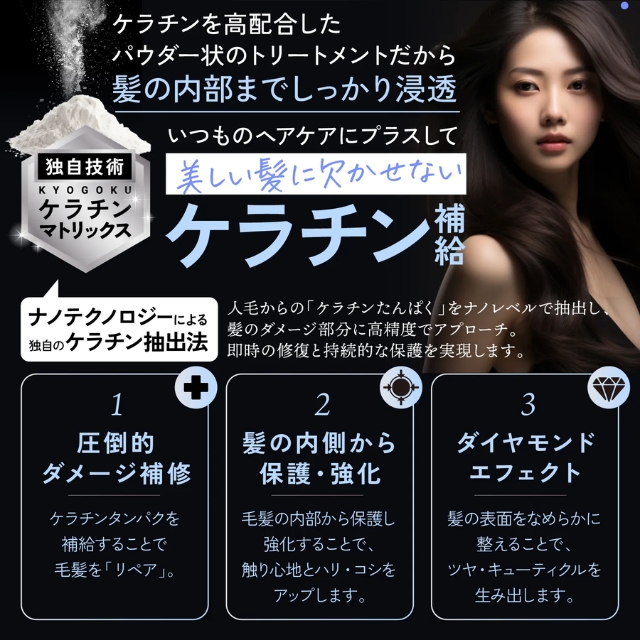 KYOGOKU ケラチンブースト+ 3g | ヘアケア | FIVE WEB STORE | 理美容