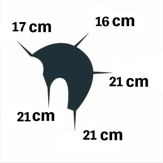 24-12-14 国家試験用カットウィッグ | 練習用ウィッグ・クランプ