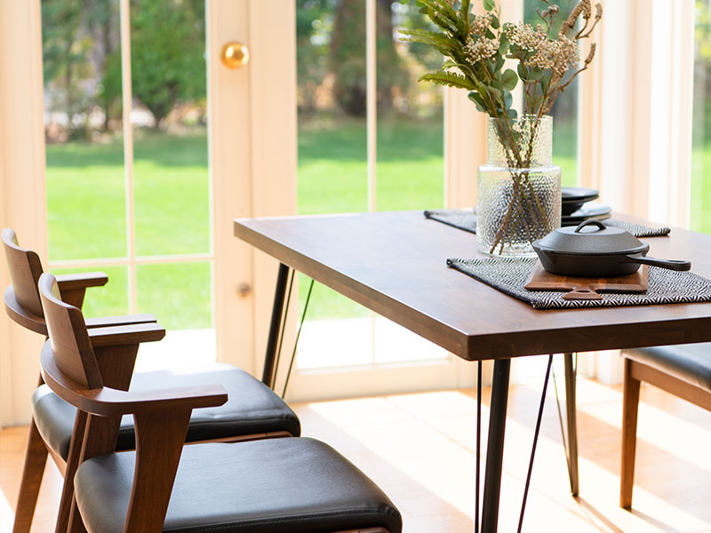 かねたや ダイニングチェア④回転椅子 かねたや ダイニングチェア④